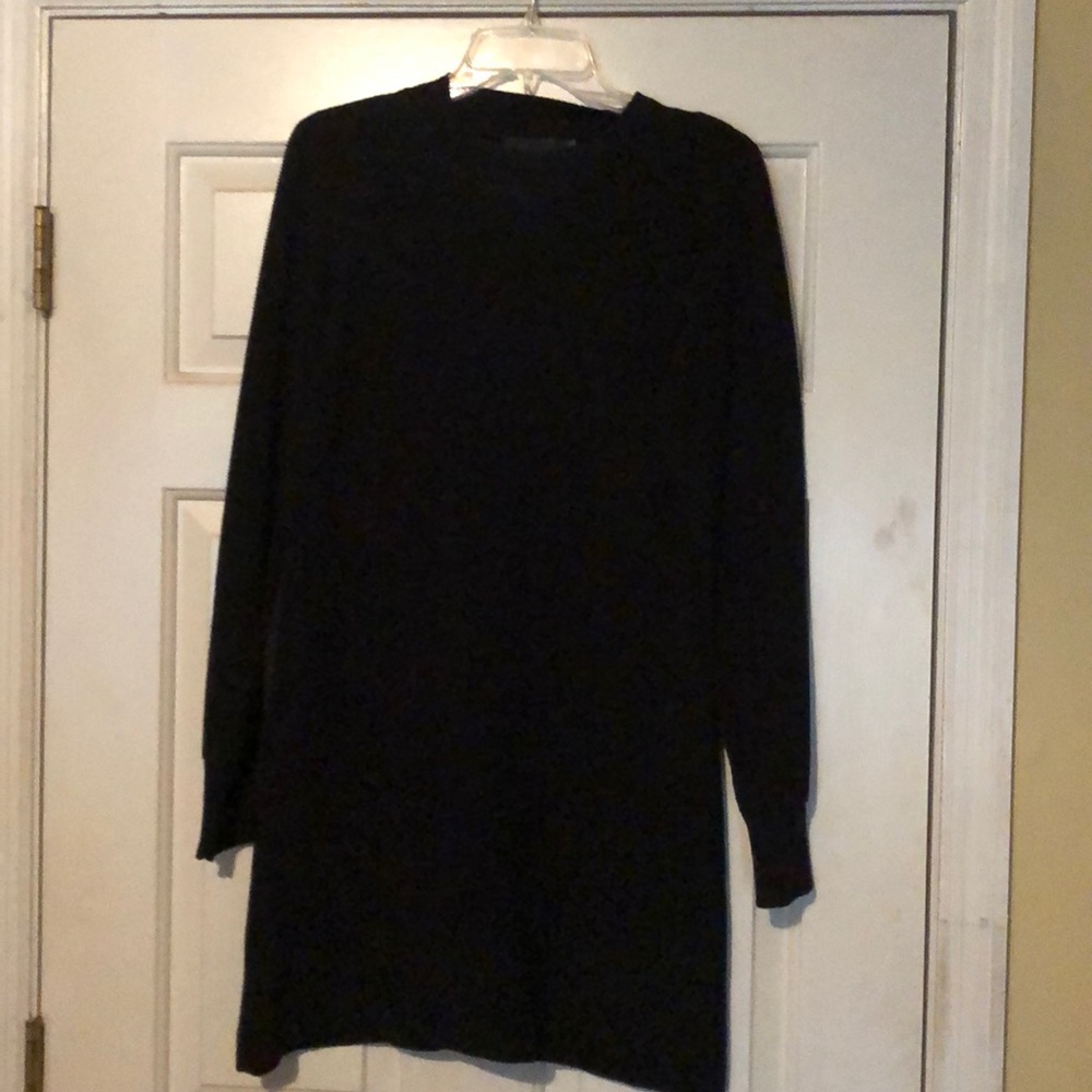 Black Sweater Dress.